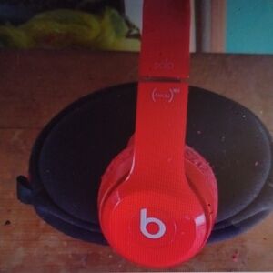 Beats Solo On-Ear Headphones in Red